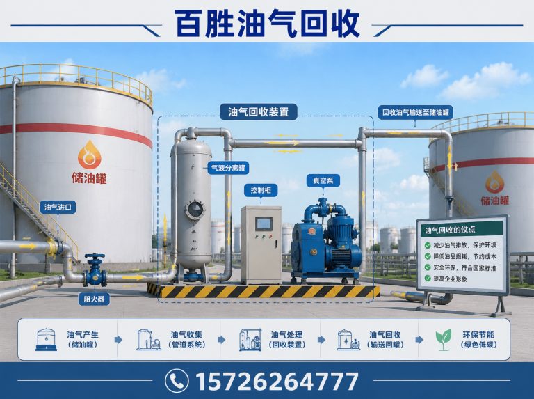 胶州市油库油气回收展示图